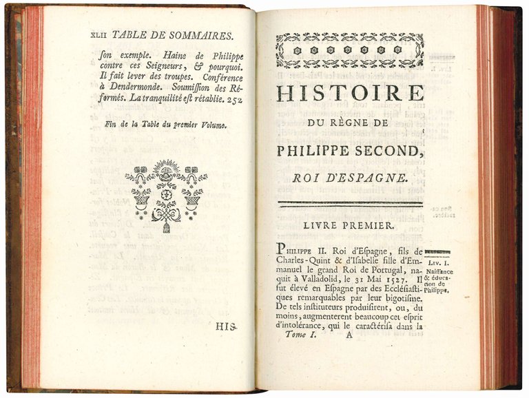 Histoire du regne de Philippe II, roi d'Espagne. Par M. …