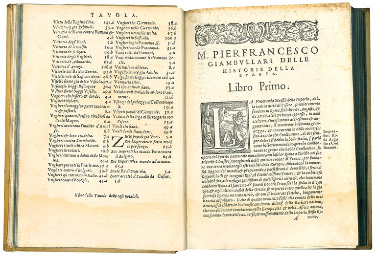 Historia dell'Europa di M. Pierfrancesco Giambullari gentil'huomo et accademico fiorentino, …