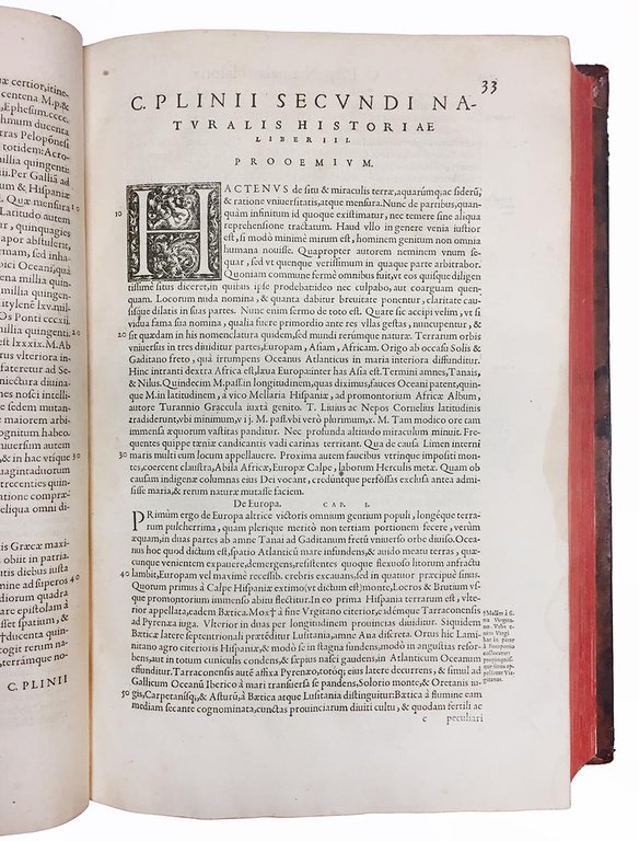 Historiae mundi libri XXXVII. Maiore, quam hactenus unquam, studio, fide, …