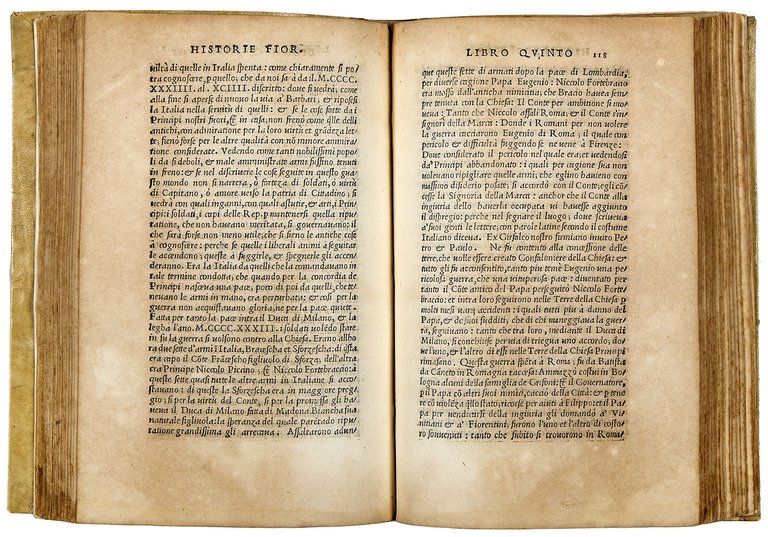 Historie fiorentine di Niccolo Machiavelli cittadino, et segretario fiorentino