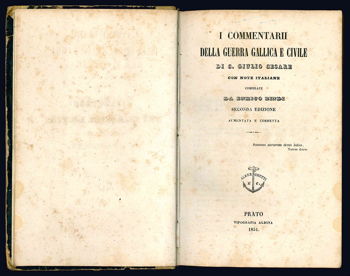 I Commentarii della guerra gallica e civile di C. Giulio …