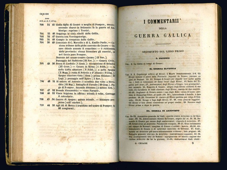 I Commentarii della guerra gallica e civile di C. Giulio …