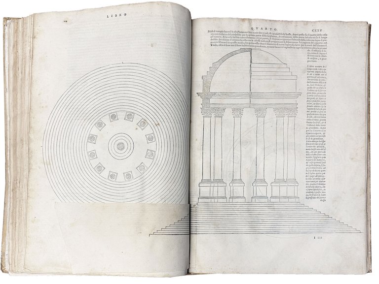 I dieci libri dell'architettura di M. Vitruvio tradutti et commentati …