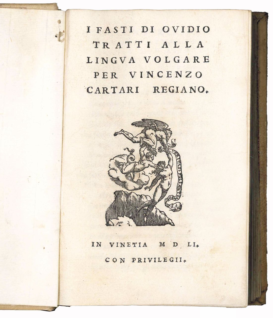 I Fasti di Ovidio tratti alla lingua volgare per Vincenzo …