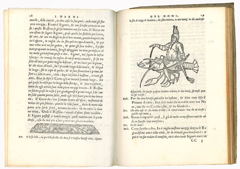 I Marmi del Doni, Academico Peregrino. Al Mag.co et Eccellente …