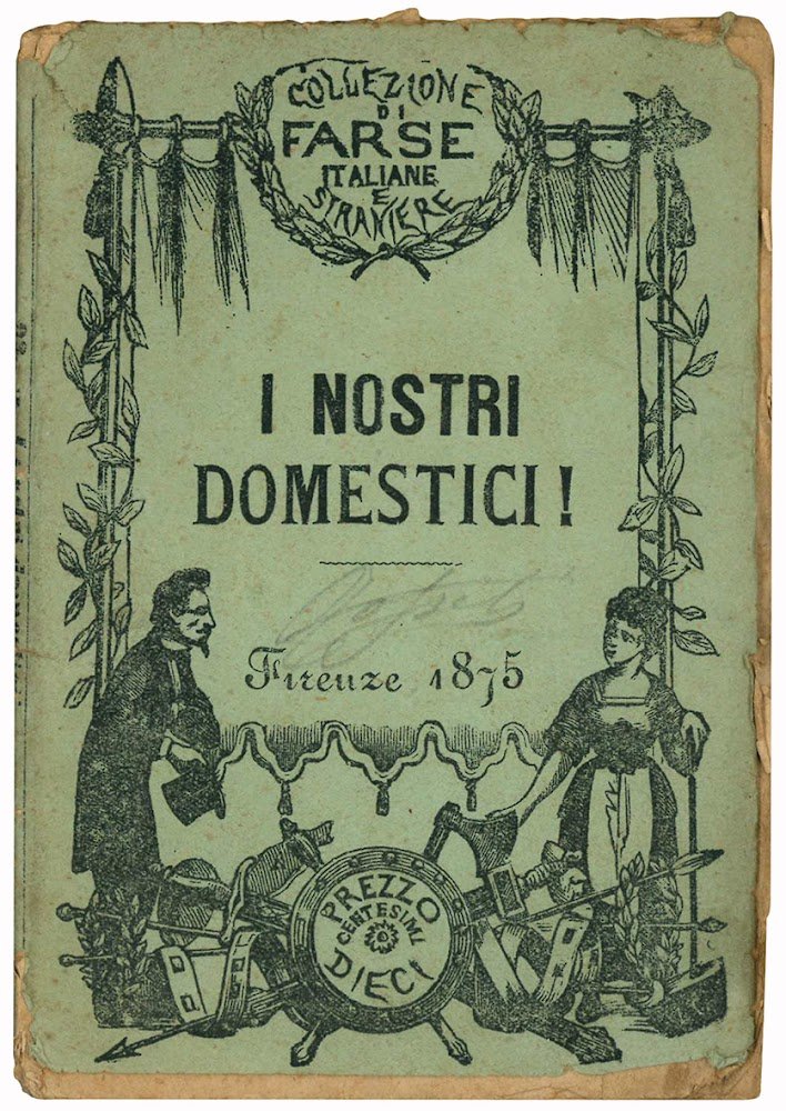 I nostri domestici. Farsa in un atto (Traduzione da Francese).