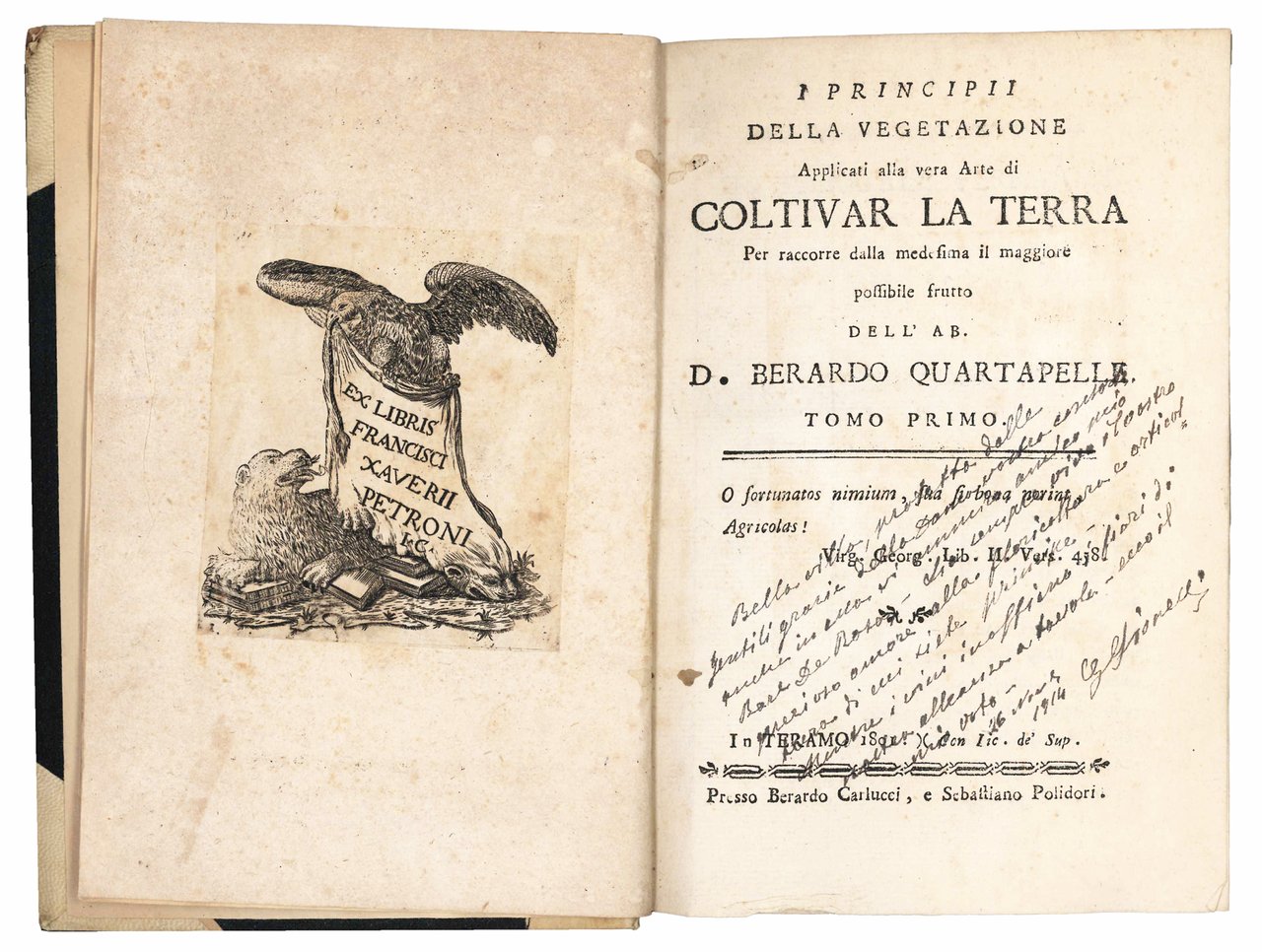 I principii della vegetazione applicati alla vera arte di coltivar …