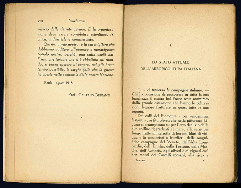 I problemi dell'arboricoltura italiana.