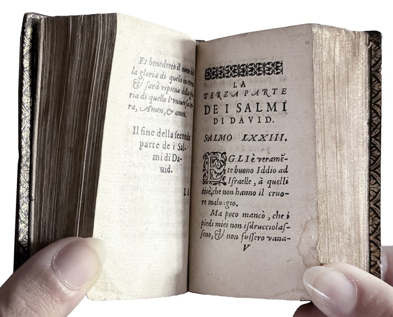 I Salmi di David tradotti dalla lingua Hebrea nella Italiana. …