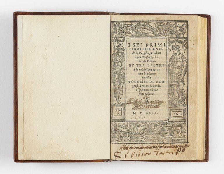 I sei primi libri del Eneide di Vergilio, tradotti à …