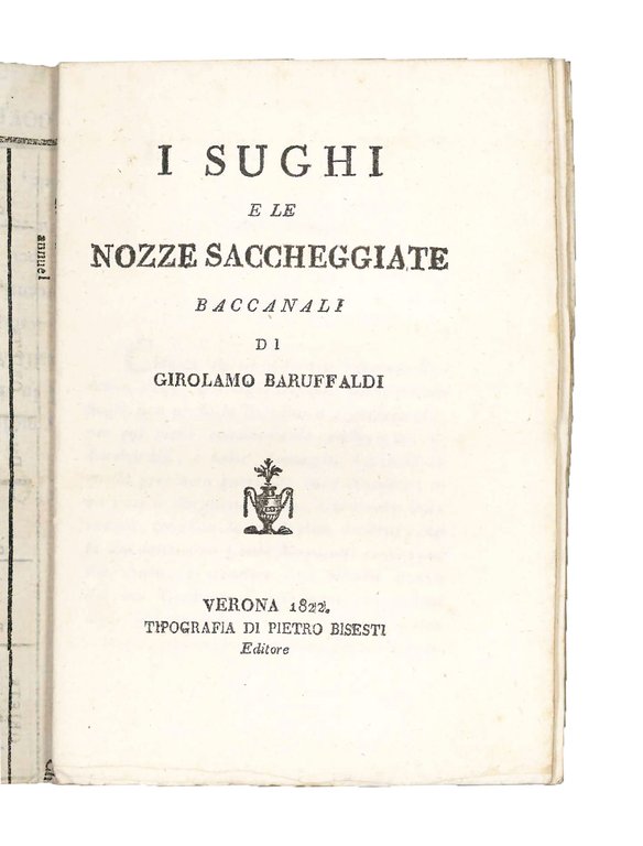 I sughi e Le nozze saccheggiate baccanali di Girolamo Baruffaldi. | Immagine Gallery 2