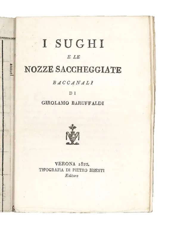 I sughi e Le nozze saccheggiate baccanali di Girolamo Baruffaldi. | Immagine Gallery 2