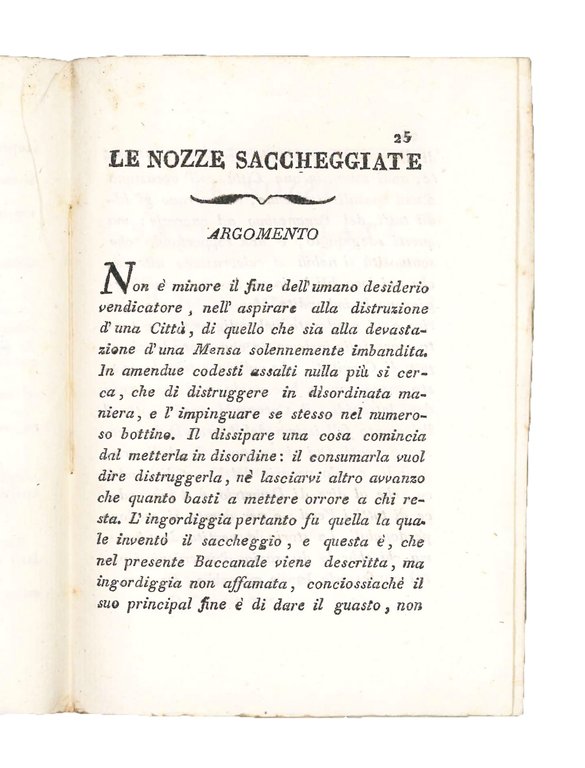 I sughi e Le nozze saccheggiate baccanali di Girolamo Baruffaldi. | Immagine Gallery 3