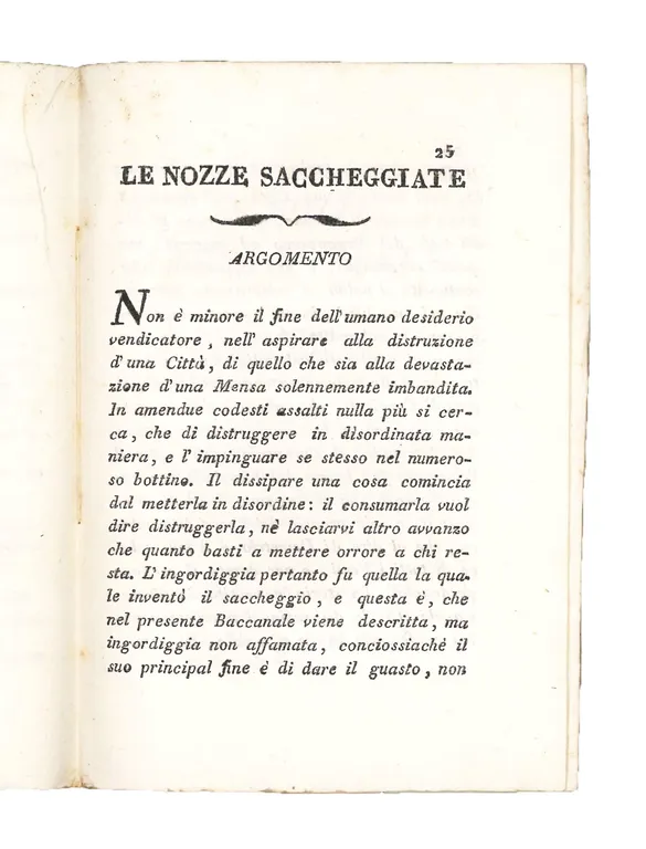 I sughi e Le nozze saccheggiate baccanali di Girolamo Baruffaldi. | Immagine Gallery 3