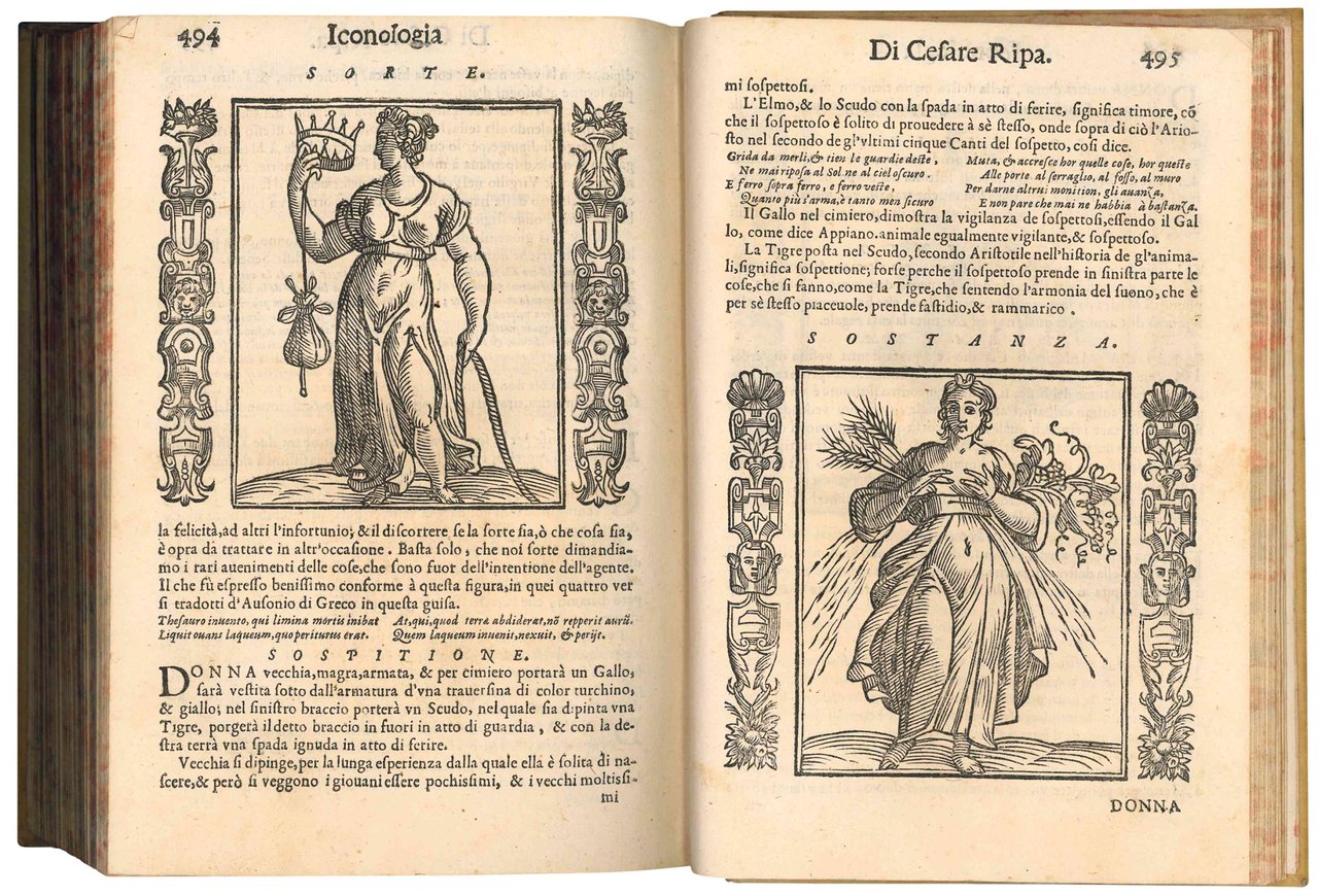 Iconologia, overo Descrittione d'imagini delle virtù, vitij, affetti, passioni humane, … | Immagine principale