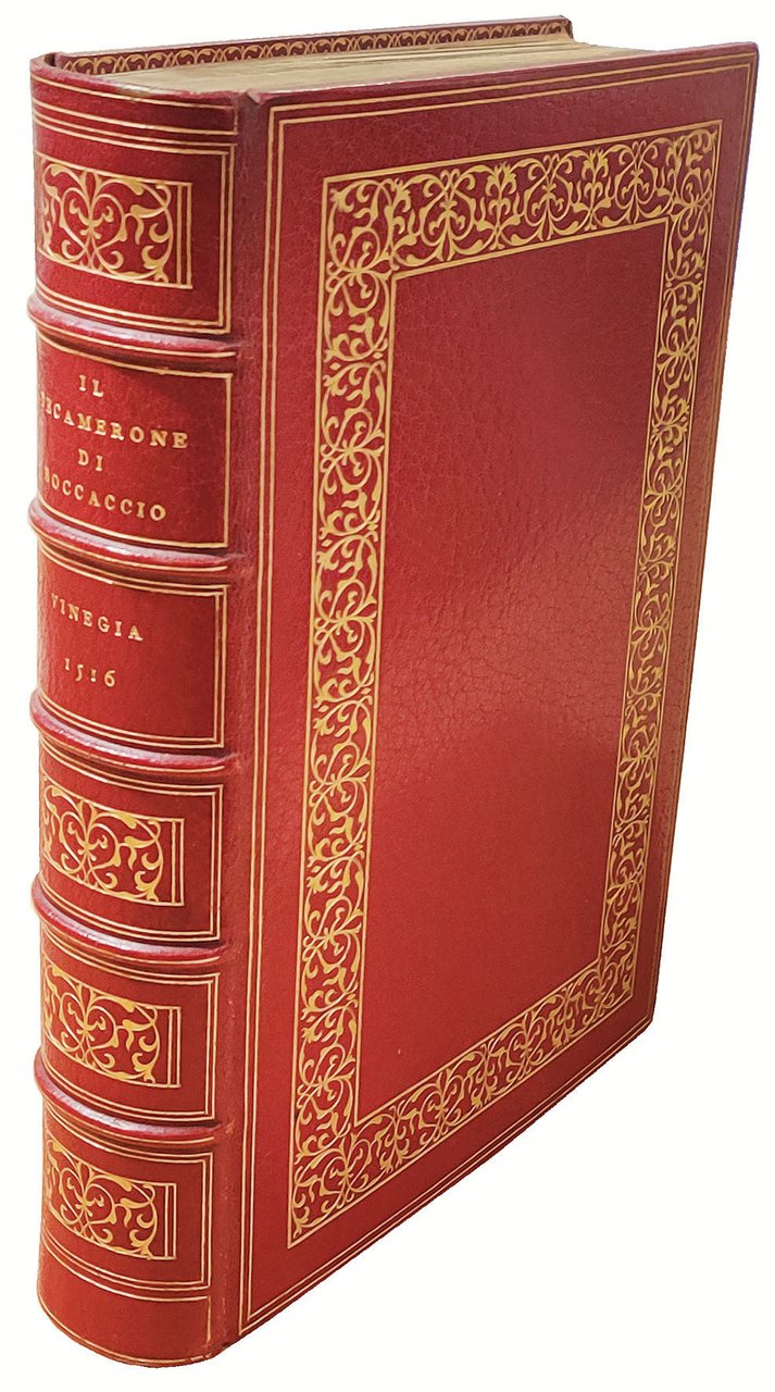 Il Decamerone di M. Giovanni Boccaccio. Colophon: Impresso in Vinegia …