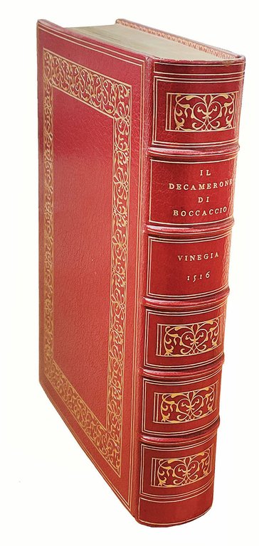 Il Decamerone di M. Giovanni Boccaccio. Colophon: Impresso in Vinegia …