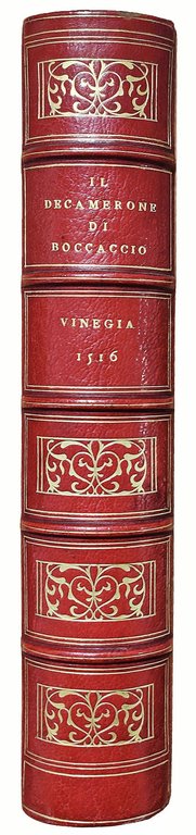 Il Decamerone di M. Giovanni Boccaccio. Colophon: Impresso in Vinegia …