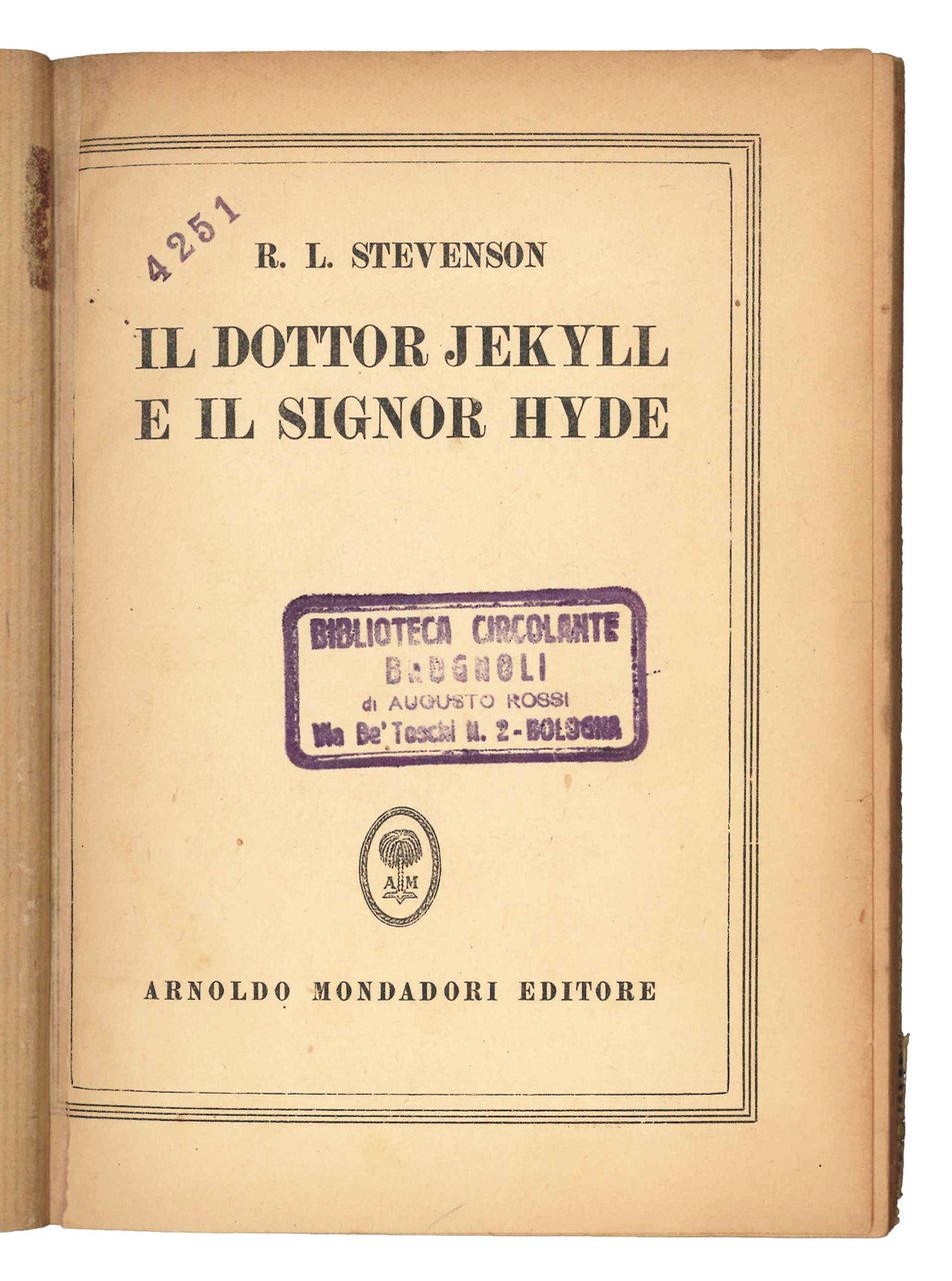 Il dottor Jekyll e il signor Hyde. | Immagine principale