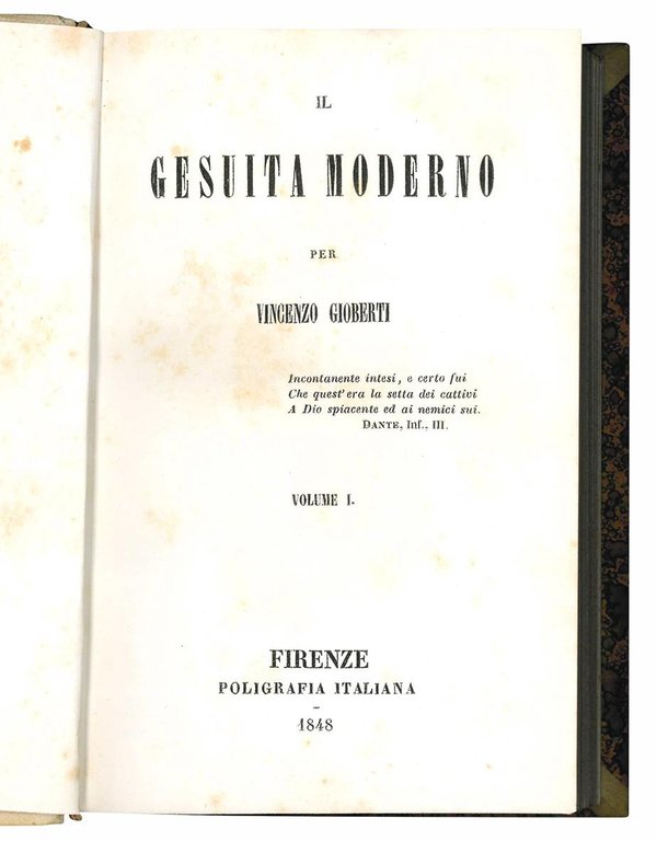 Il gesuita moderno. Volume I (-V).