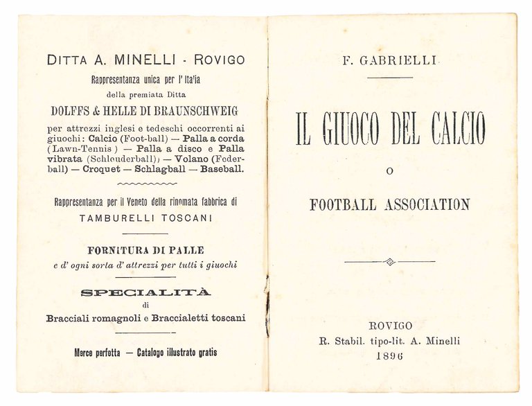 Il giuoco del calcio o Football Association | Immagine Gallery 3