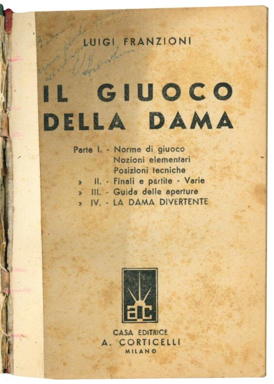 Il giuoco della dama.