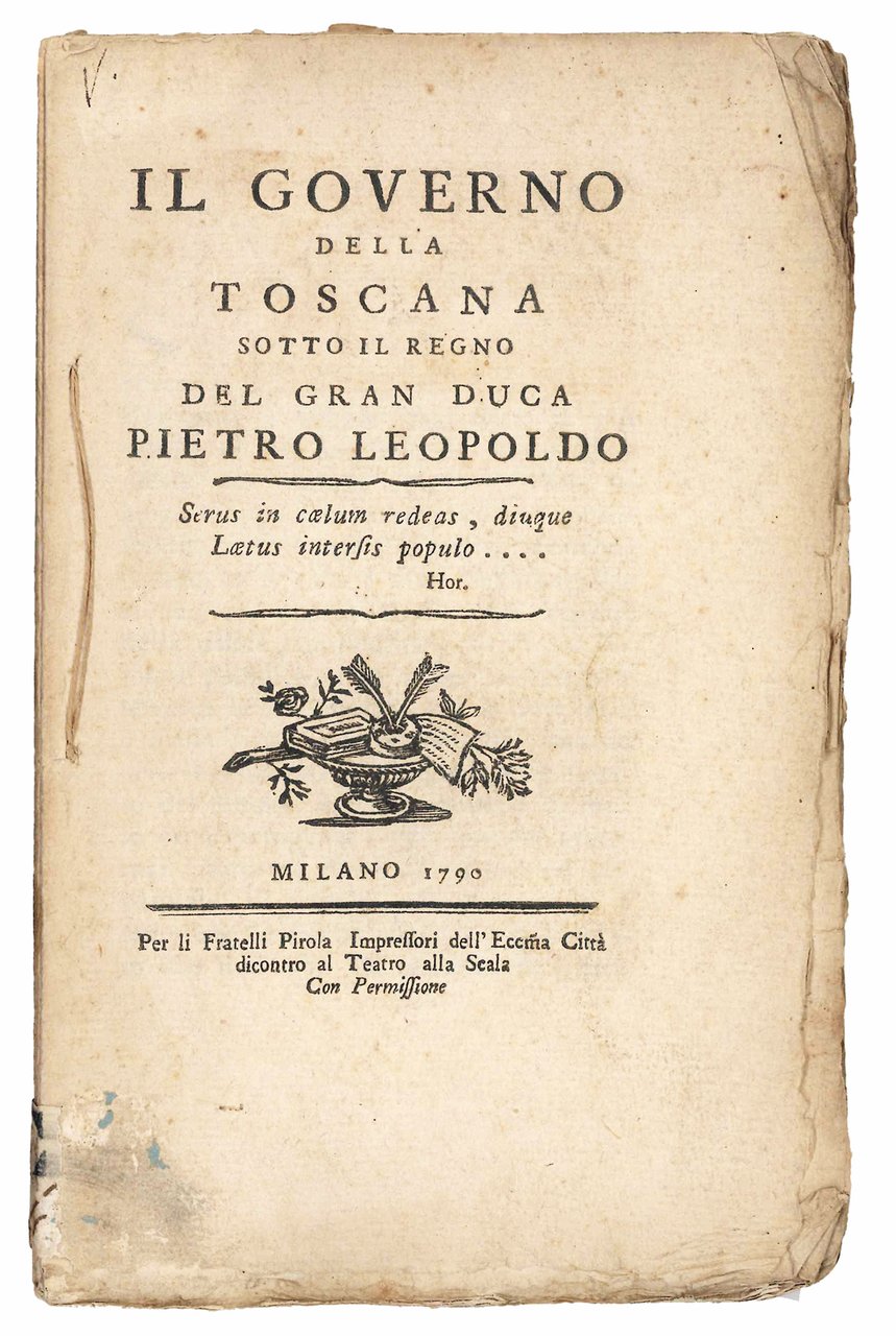 Il governo della Toscana sotto il regno del Gran Duca … | Immagine principale