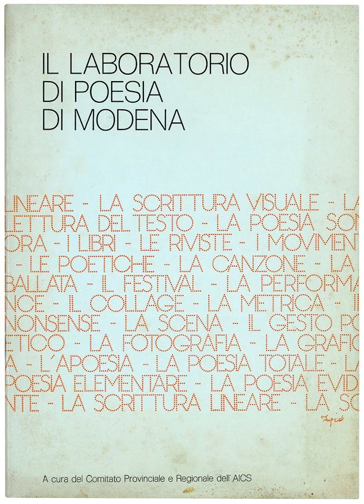 Il laboratorio di poesia di Modena.