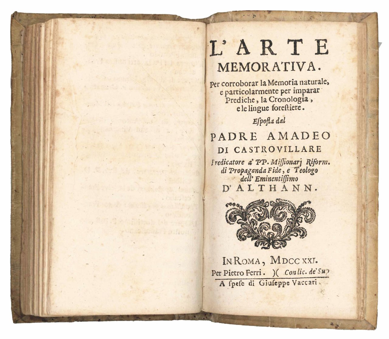 Il metodico sul predicare a braccio con l'arte memorativa per … | Immagine principale