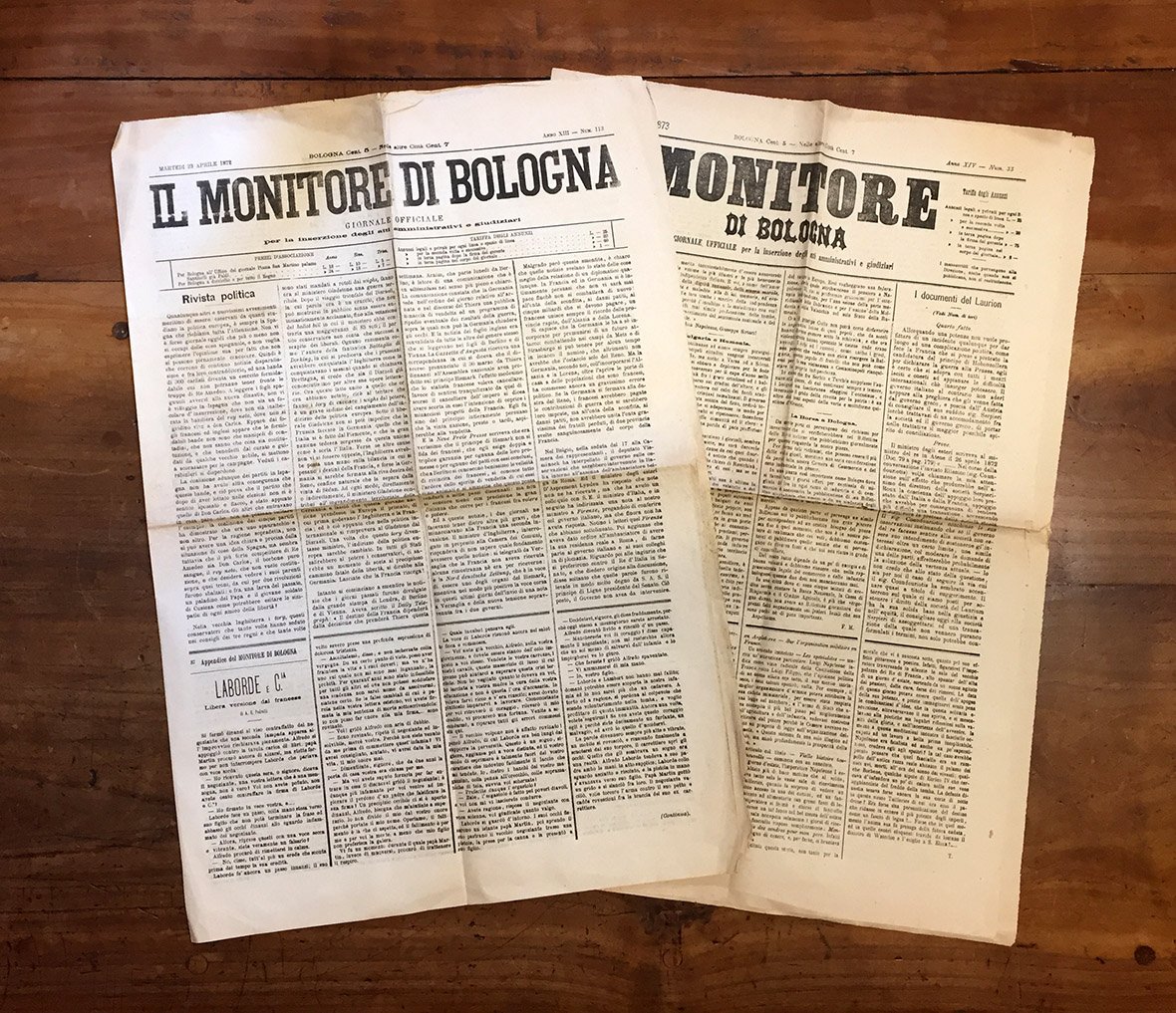 Il Monitore di Bologna. Giornale Ufficiale per la inserzione degli …