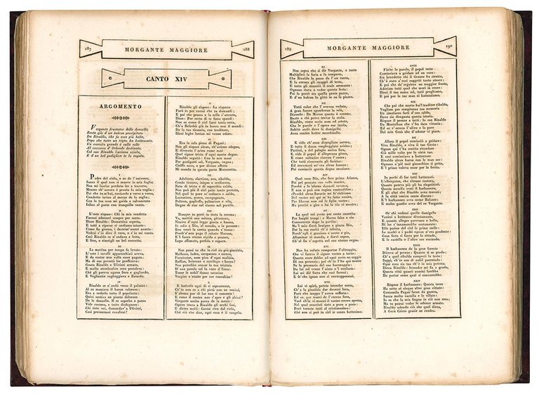 Il Morgante Maggiore di Luigi Pulci.