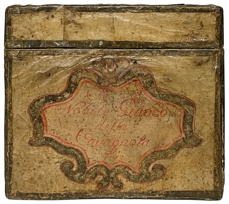 Il Nobile Giuoco della Cavagnola 1773 (‘The Noble Game of …