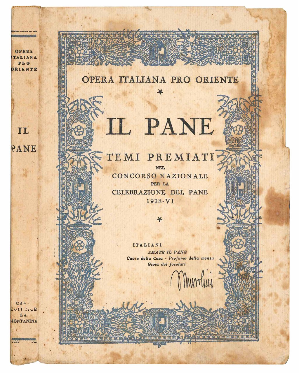 Il pane. Temi premiati nel concorso nazionale per la celebrazione … | Immagine principale
