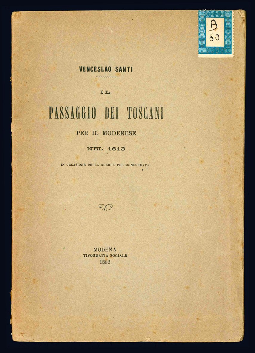 Il passaggio dei toscani per il modenese nel 1613 in …