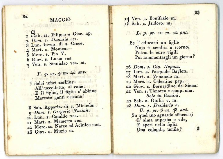 Il poeta selvatico almanacco per l'anno 1813