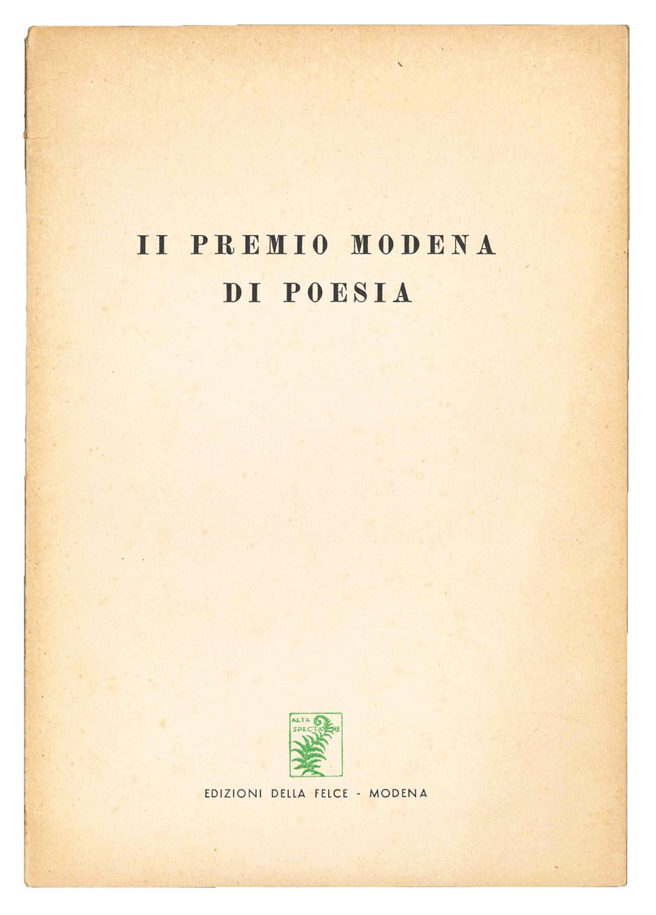 Il premio Modena di poesia. | Immagine principale