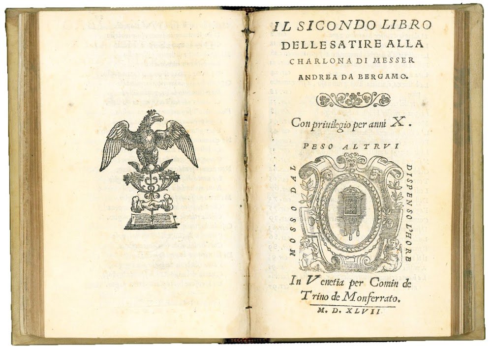 Il Primo e Secondo Libro delle Satire alla Carlona