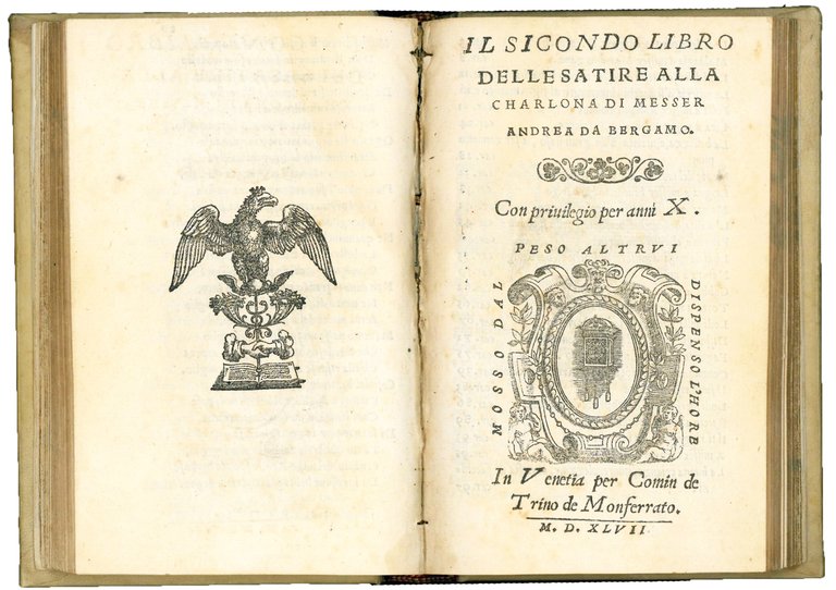 Il Primo e Secondo Libro delle Satire alla Carlona