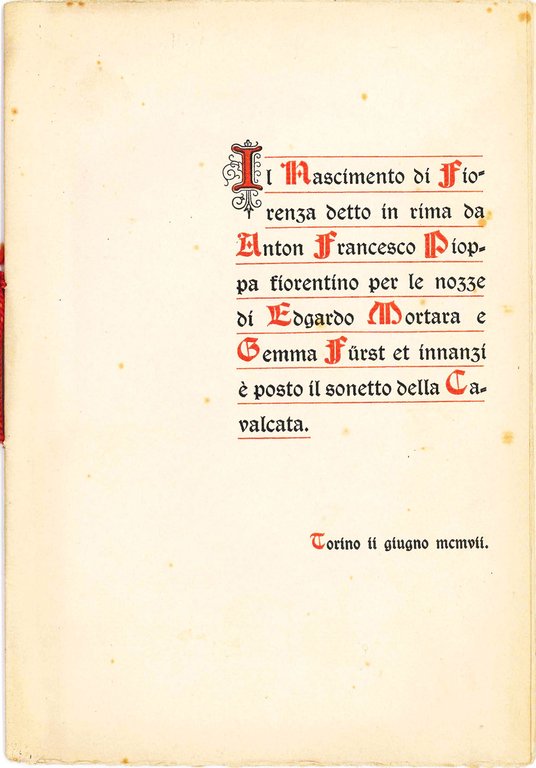 Il rinascimento di Fiorenza detto in rima da Anton Francesco … | Immagine Gallery 2