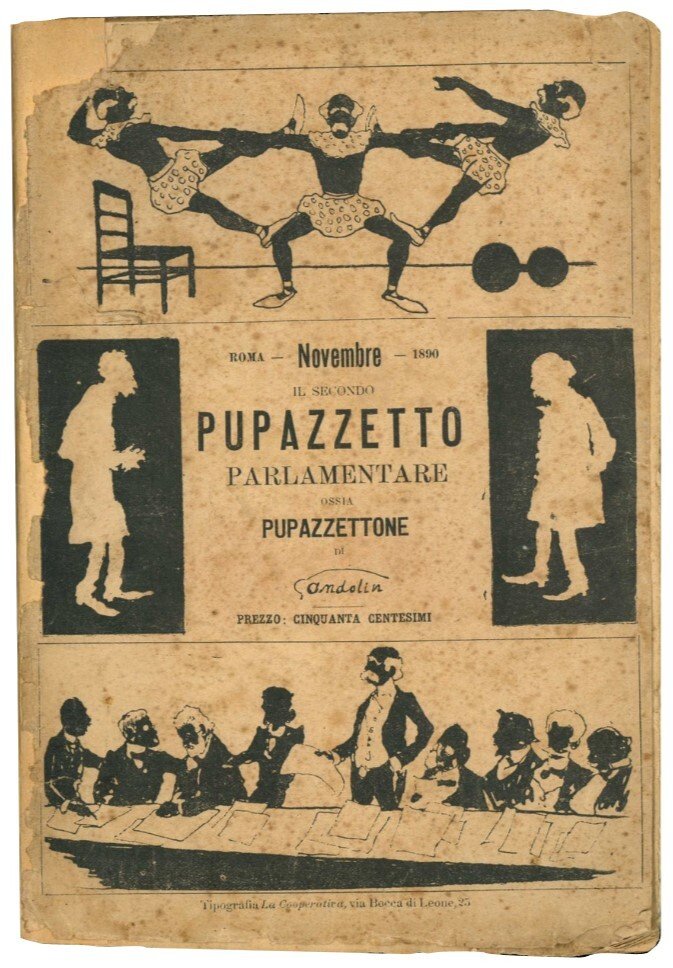 Il secondo pupazzetto parlamentare, ossia pupazzettone.