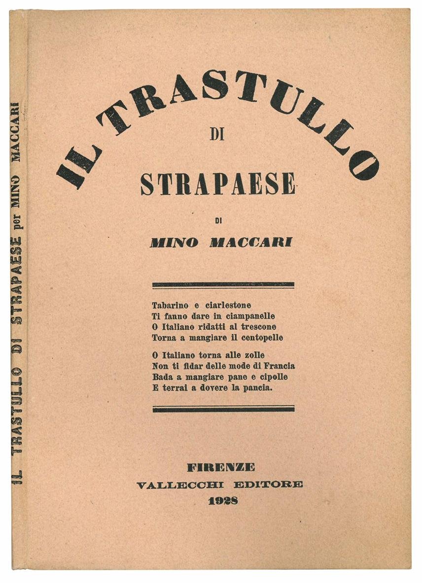 Il trastullo di strapaese. Canzoncine e legni incisi.