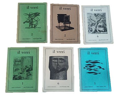 Il Verri. Rivista di letteratura. Lotto di 6 fascicoli: anno … | Immagine Gallery 2