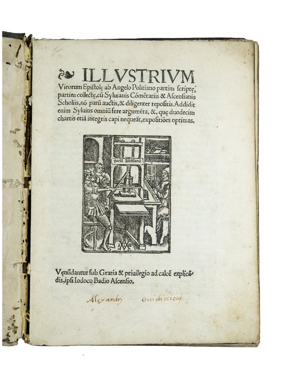 Illustrium Virorum Epistolae ab Angelo Politiano partim scriptae, partim collectae, …