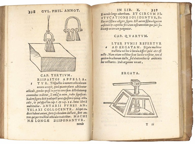 [...] In decem libros M. Vitruvii Pollionis De architectura annotationes …