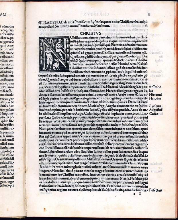 In hoc volumine hec continentur. Platyne de vitis maxi. ponti. …