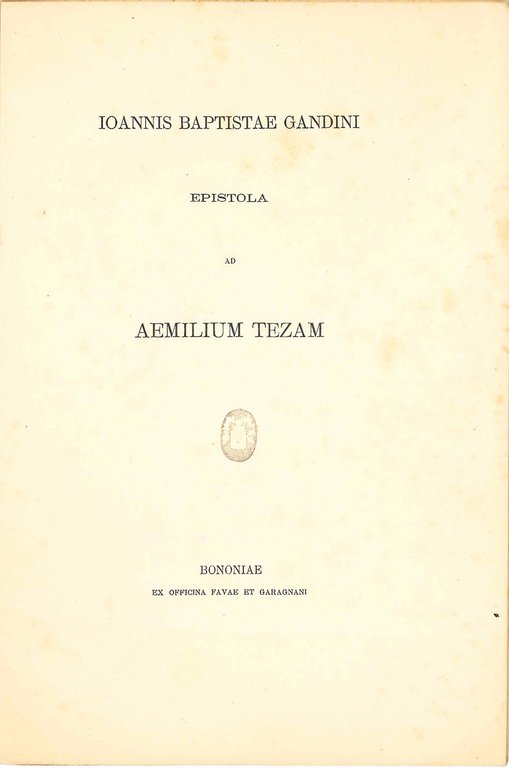 In Nuptiis Aemilii Tezae et Nuntiatae Perlascae. | Immagine Gallery 2