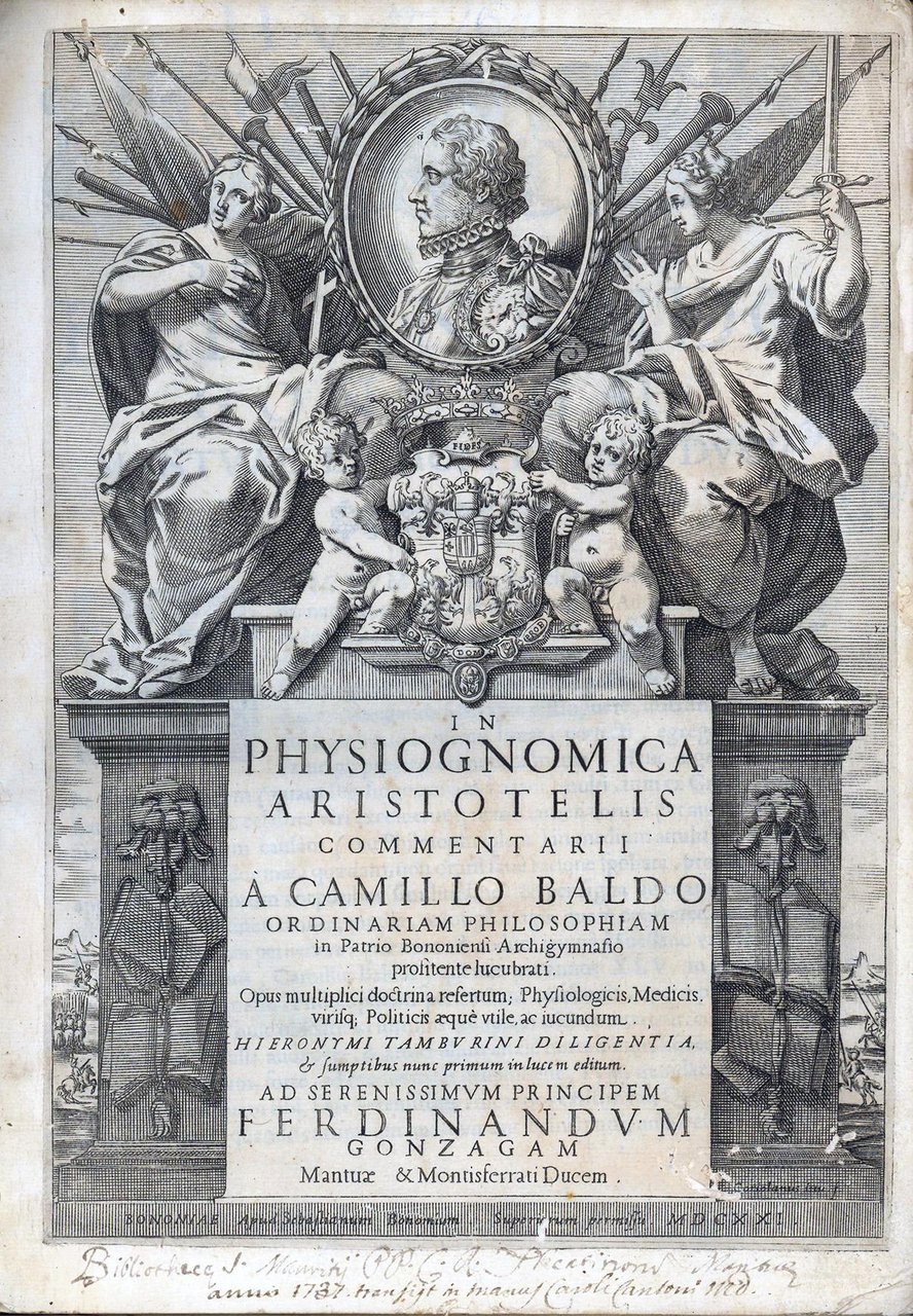 In physiognomica Aristotelis commentarii a Camillo Baldo ordinariam philosophiam in …