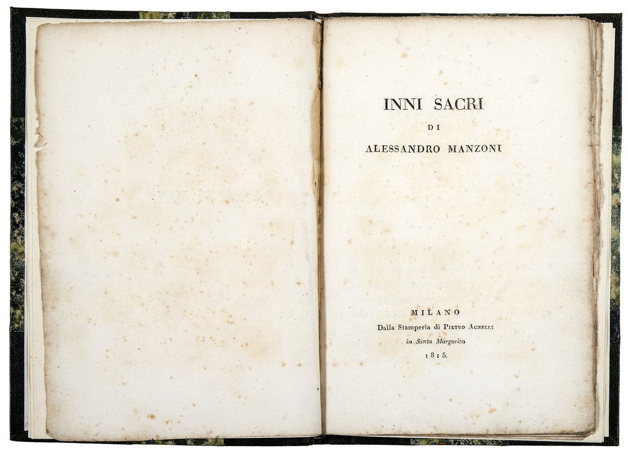 Inni sacri di Alessandro Manzoni