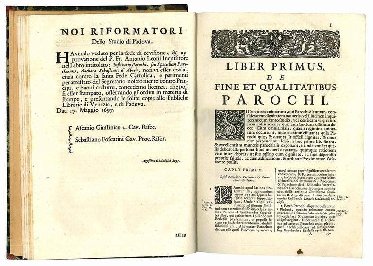 Institutio parochi, seu Speculum parochorum, in quo tum parochi, tum …