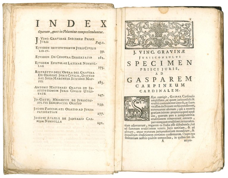 Institutionum juris civilis receptioris libri IIV Praemittitur ejusdem Auctoris specimen …
